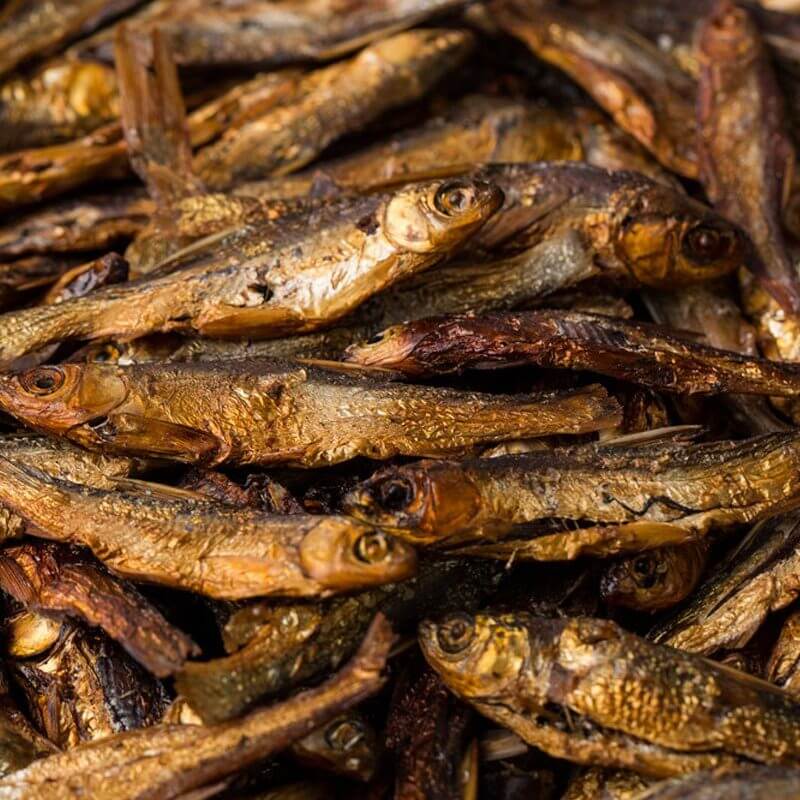 湖南烟熏小鱼仔 大山水库小鱼干 500g